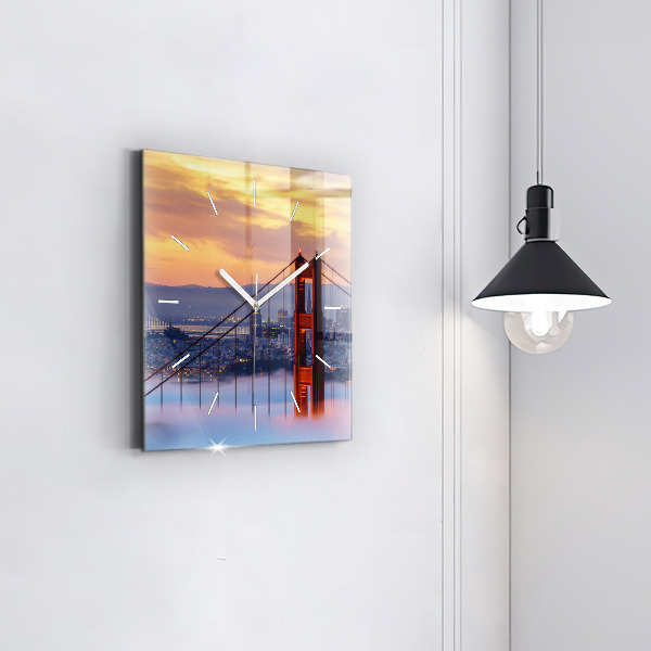 Reloj cuadrado Puente de San Francisco
