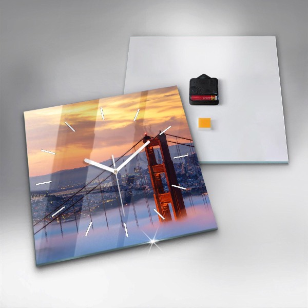 Reloj cuadrado Puente de San Francisco