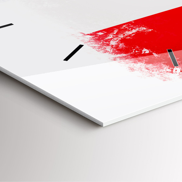 Reloj de pared cuadrado Bandera de Francia