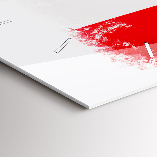 Reloj de pared cuadrado Bandera de Francia