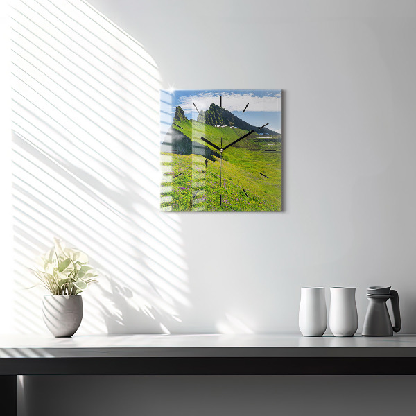 Reloj cuadrado Reserva natural de Hornstrandir Islandia