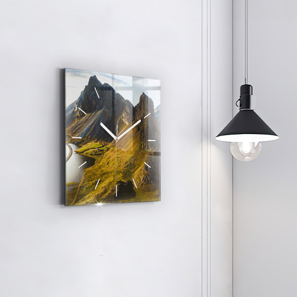 Reloj cuadrado Carretera en Islandia