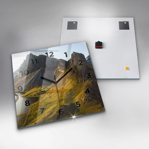 Reloj cuadrado Carretera en Islandia