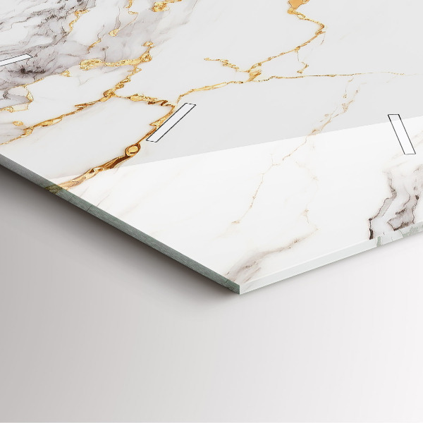 Reloj cuadrado Mármol decorativo