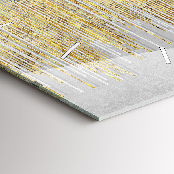 Reloj cuadrado Patrón decorativo