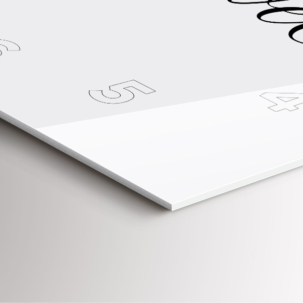 Reloj de pared cuadrado Inscripción de viaje