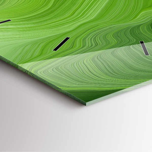 Reloj cuadrado Olas modernas