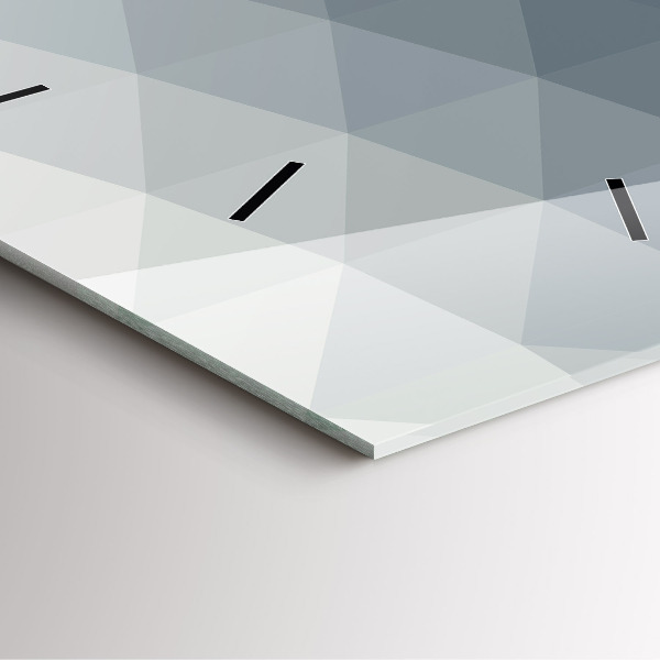 Reloj cuadrado Abstracción de olas