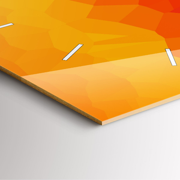 Reloj cuadrado Amanecer