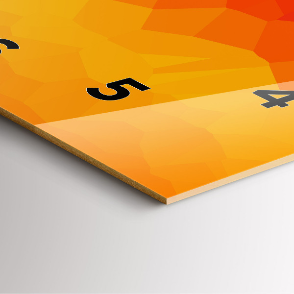 Reloj cuadrado Amanecer