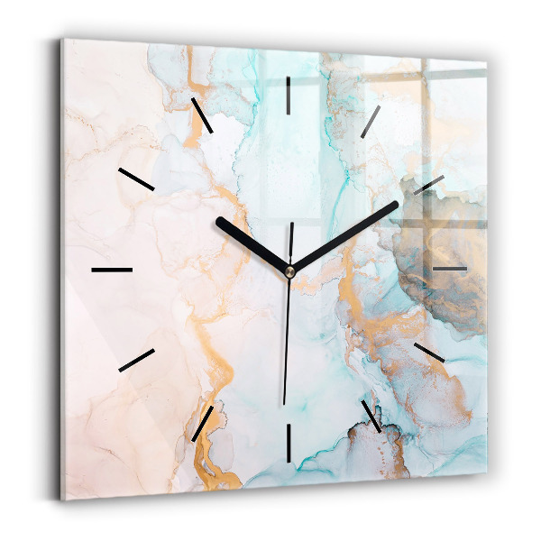 Reloj cuadrado Imagen abstracta