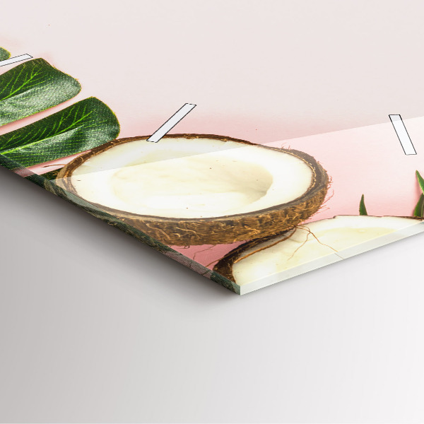 Reloj de pared cuadrado Ambiente veraniego