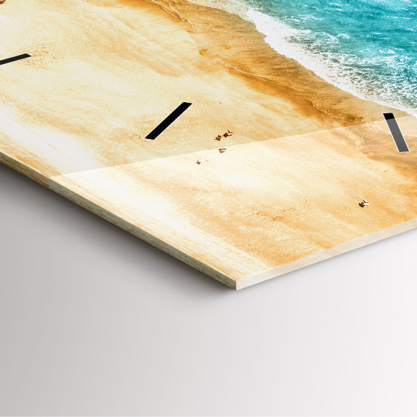 Reloj cuadrado Gente de playa