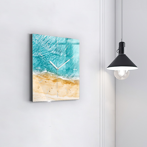 Reloj cuadrado Gente de playa