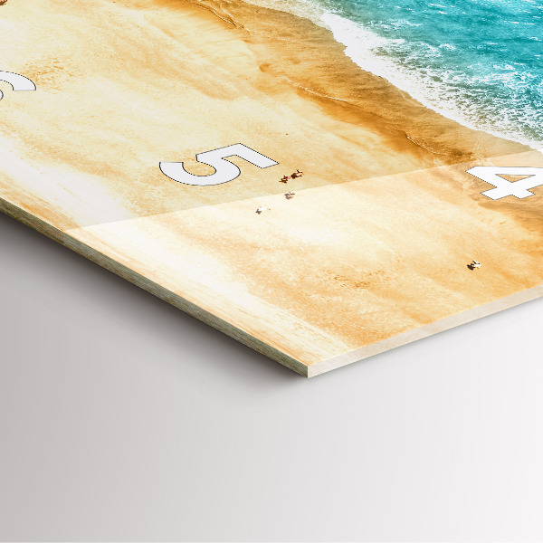 Reloj cuadrado Gente de playa