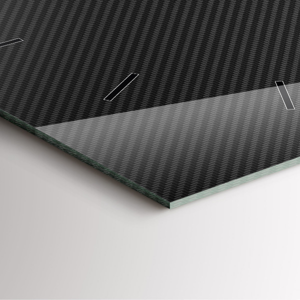 Reloj cuadrado Abstracto oscuro