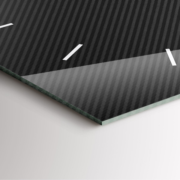 Reloj cuadrado Abstracto oscuro