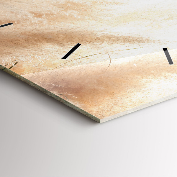 Reloj de pared cuadrado Grano abstracto