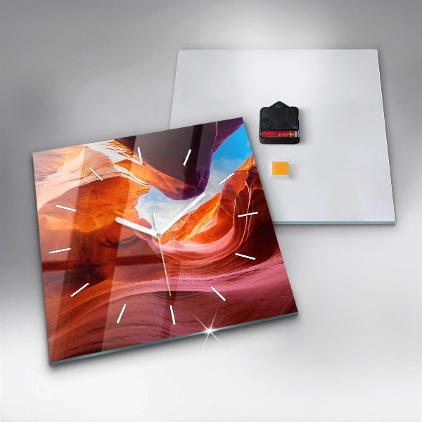 Reloj de pared cuadrado Cañón