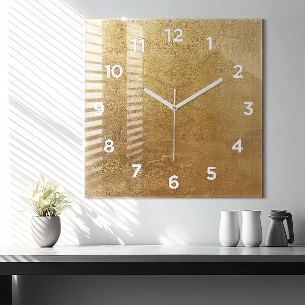 Reloj de pared cuadrado Lienzo decorativo