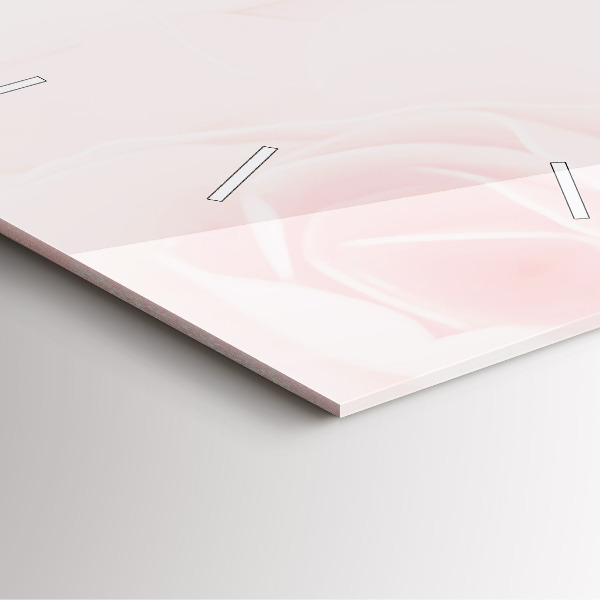 Reloj de pared cuadrado Rosas en flor