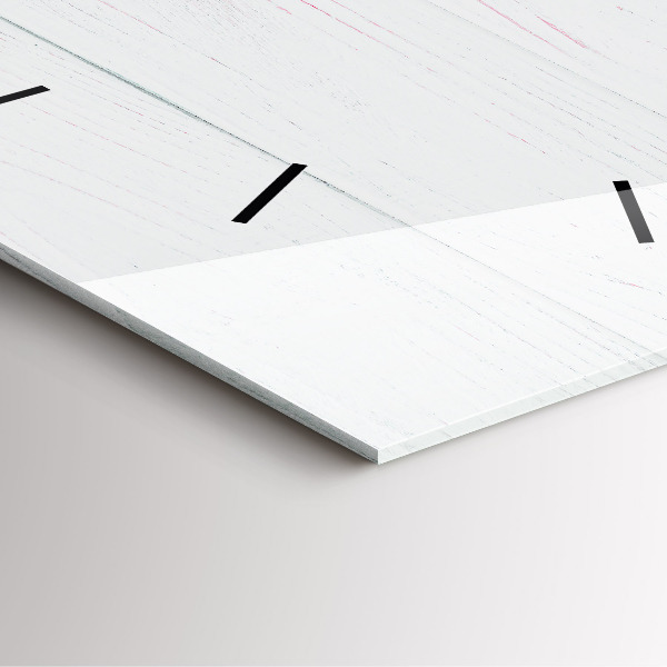 Reloj de pared cuadrado Flores de primavera