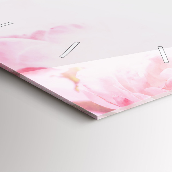 Reloj cuadrado Flores en flor