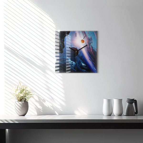 Reloj cuadrado Gran galaxia