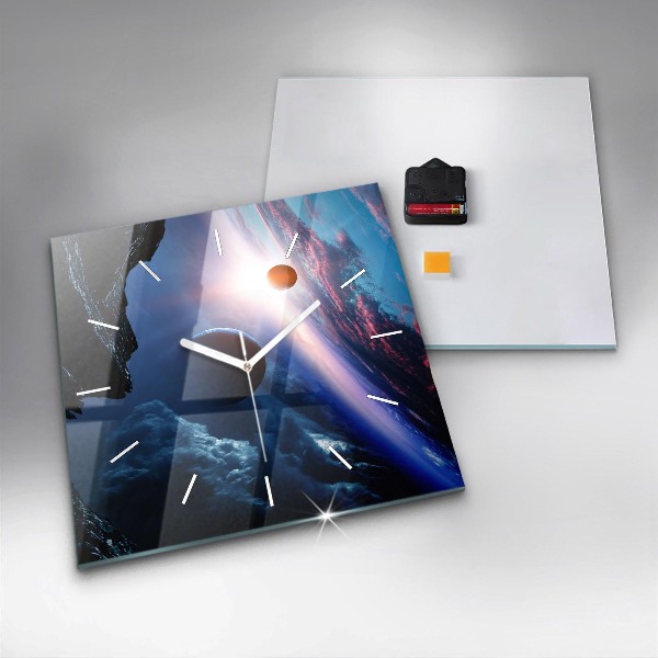 Reloj cuadrado Gran galaxia