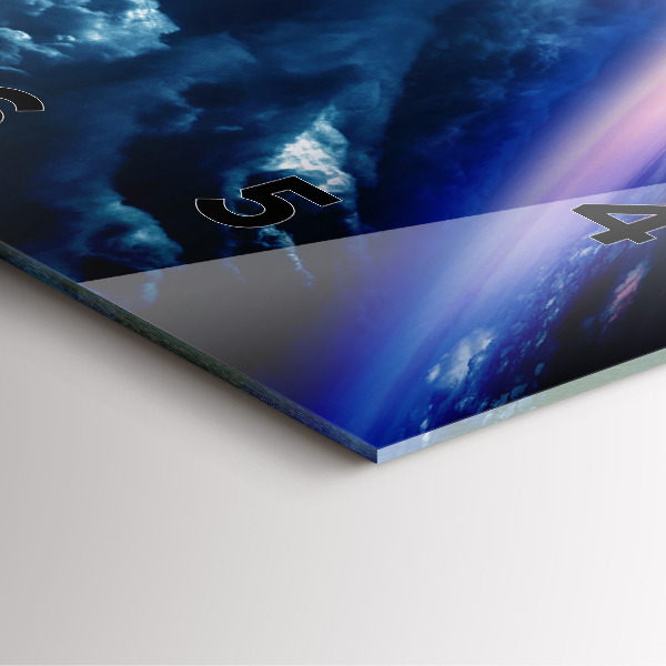 Reloj cuadrado Gran galaxia