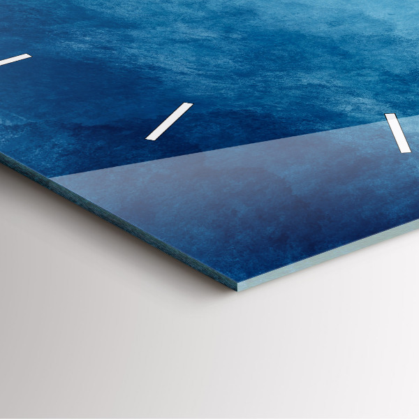 Reloj cuadrado Agua abstracta