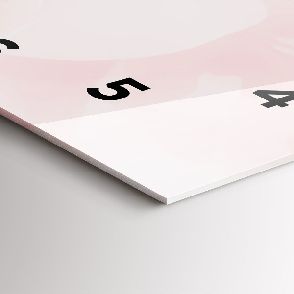 Reloj cuadrado Rosas en flor