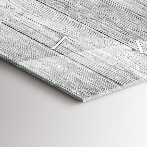 Reloj de pared cuadrado Paneles de madera