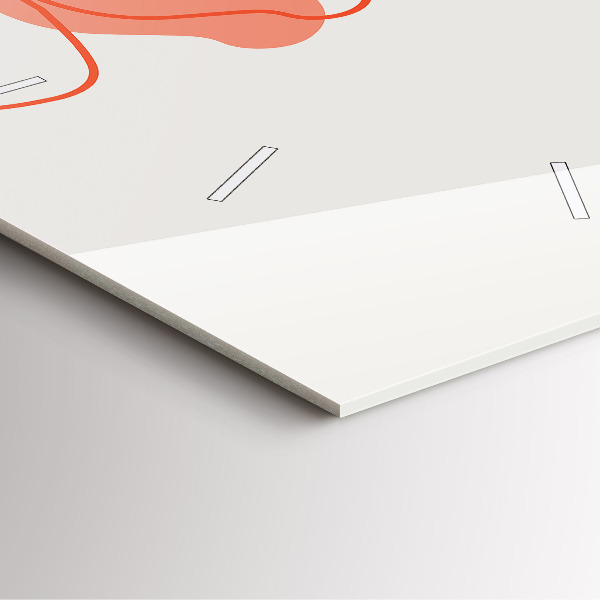 Reloj de pared cuadrado Plantas hawaianas