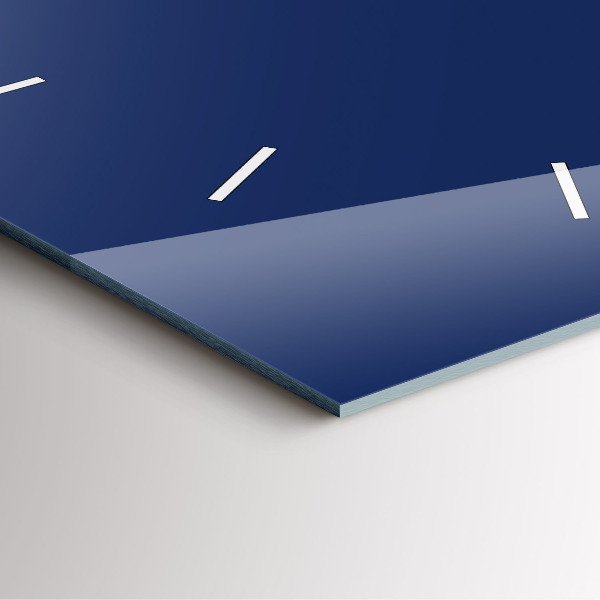 Reloj de pared cuadrado Azul marino