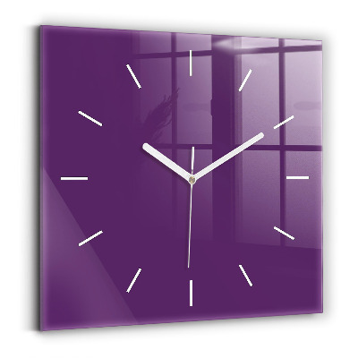 Reloj cuadrado Color morado