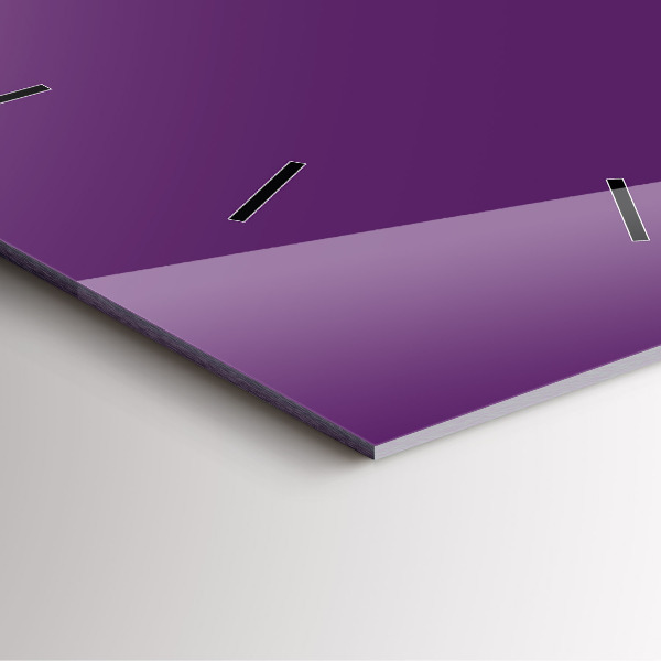 Reloj cuadrado Color morado