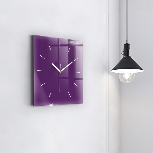 Reloj cuadrado Color morado