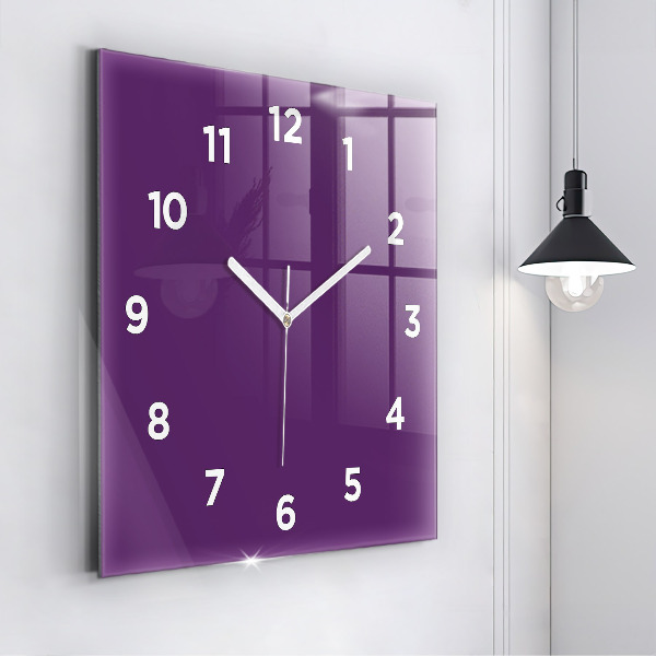 Reloj cuadrado Color morado