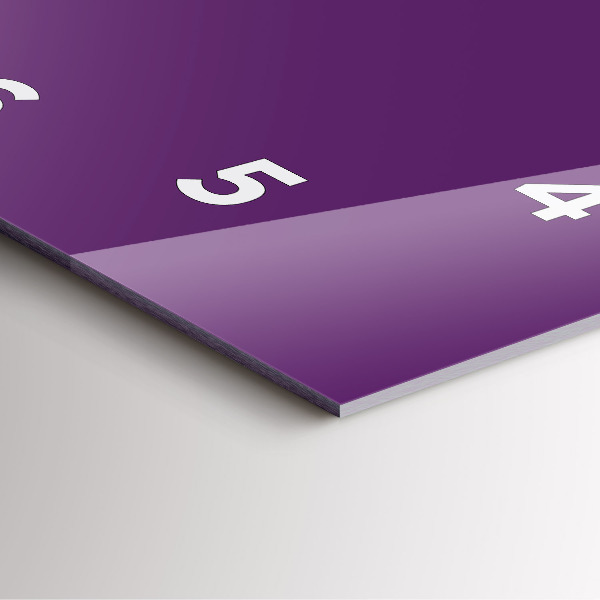 Reloj cuadrado Color morado