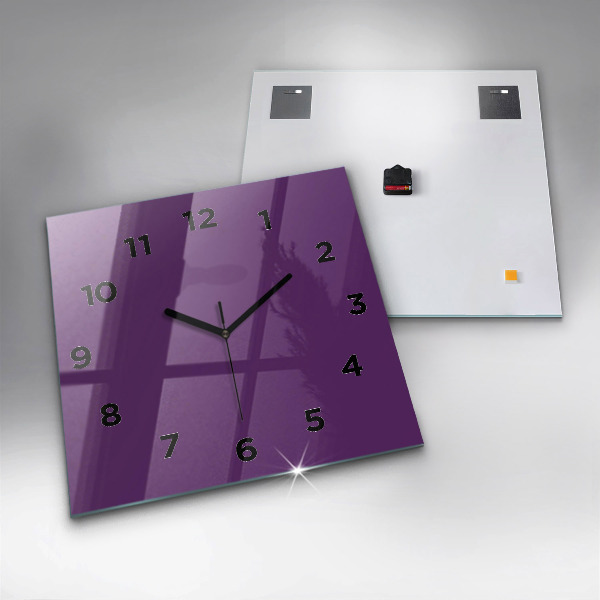 Reloj cuadrado Color morado