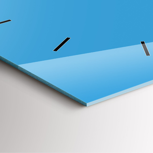 Reloj cuadrado Color azul