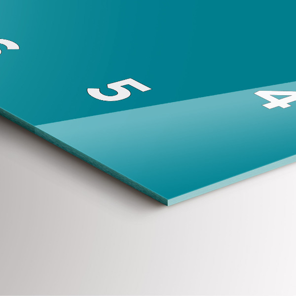 Reloj cuadrado Color azul marino