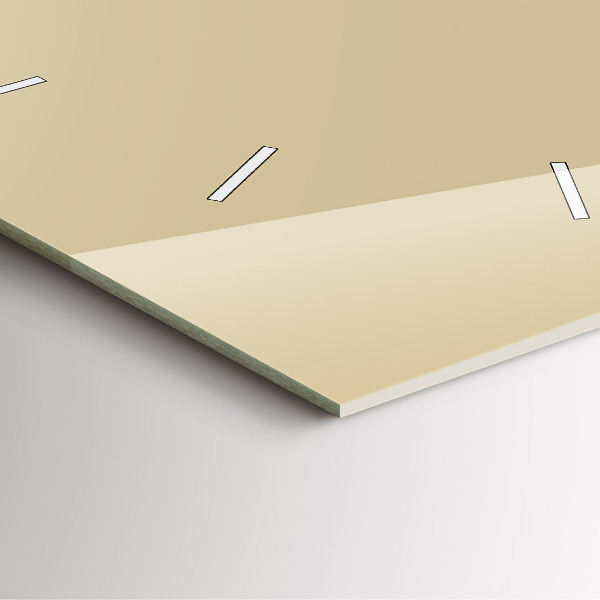 Reloj cuadrado El color beige