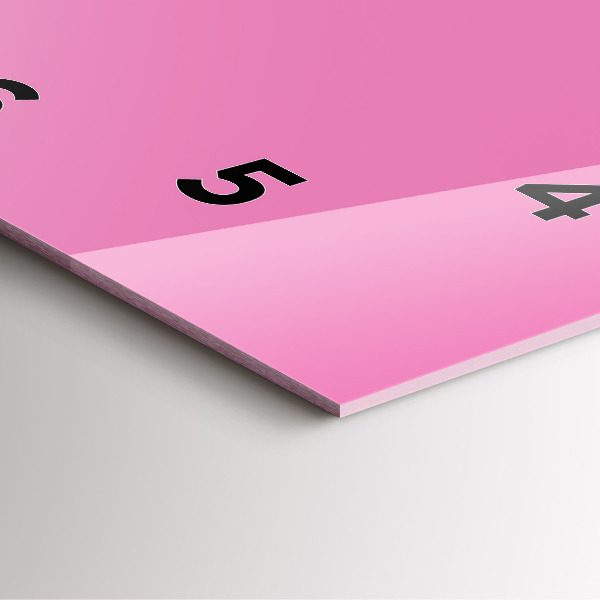 Reloj cuadrado Color rosa