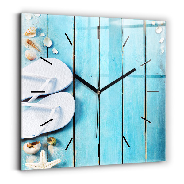 Reloj de pared cuadrado Accesorios navideños