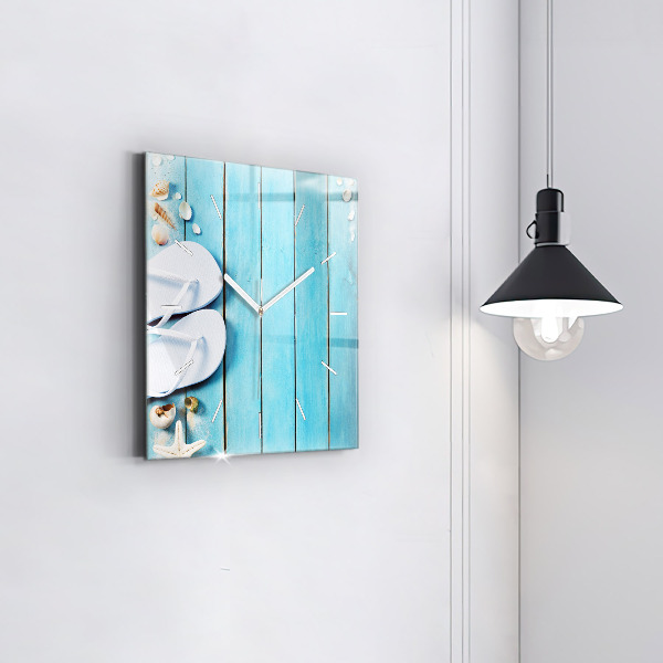 Reloj de pared cuadrado Accesorios navideños