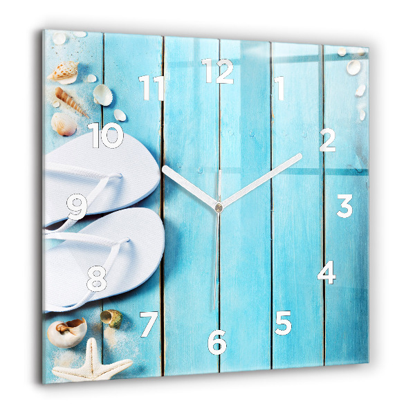 Reloj de pared cuadrado Accesorios navideños