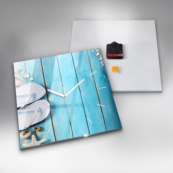 Reloj de pared cuadrado Accesorios navideños