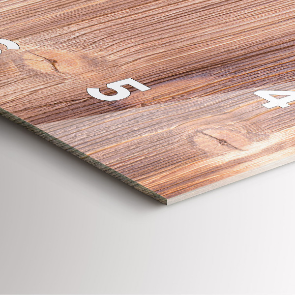 Reloj de pared cuadrado Pimentón